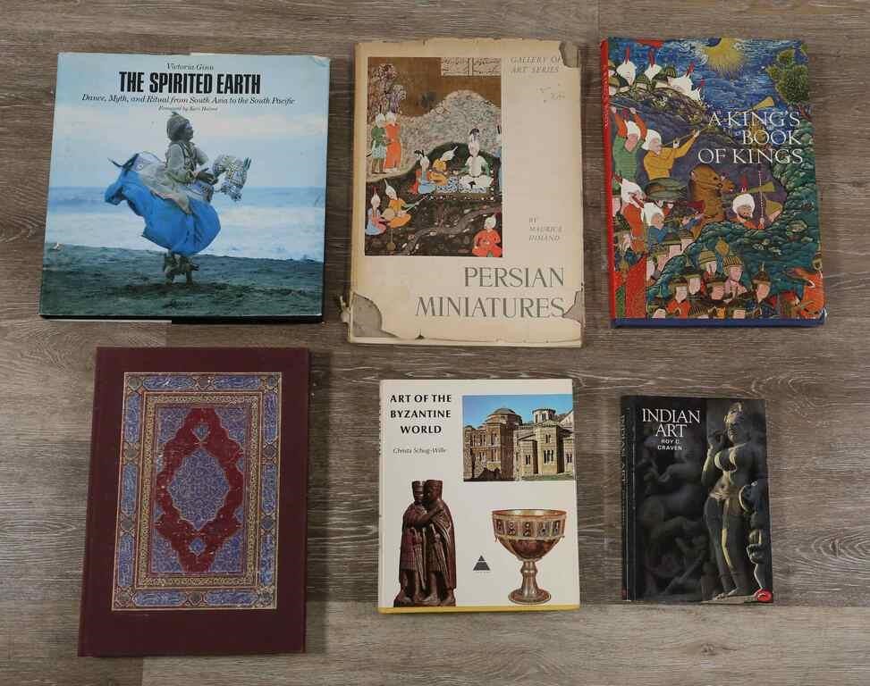 6 BOOKS ON EASTERN ART