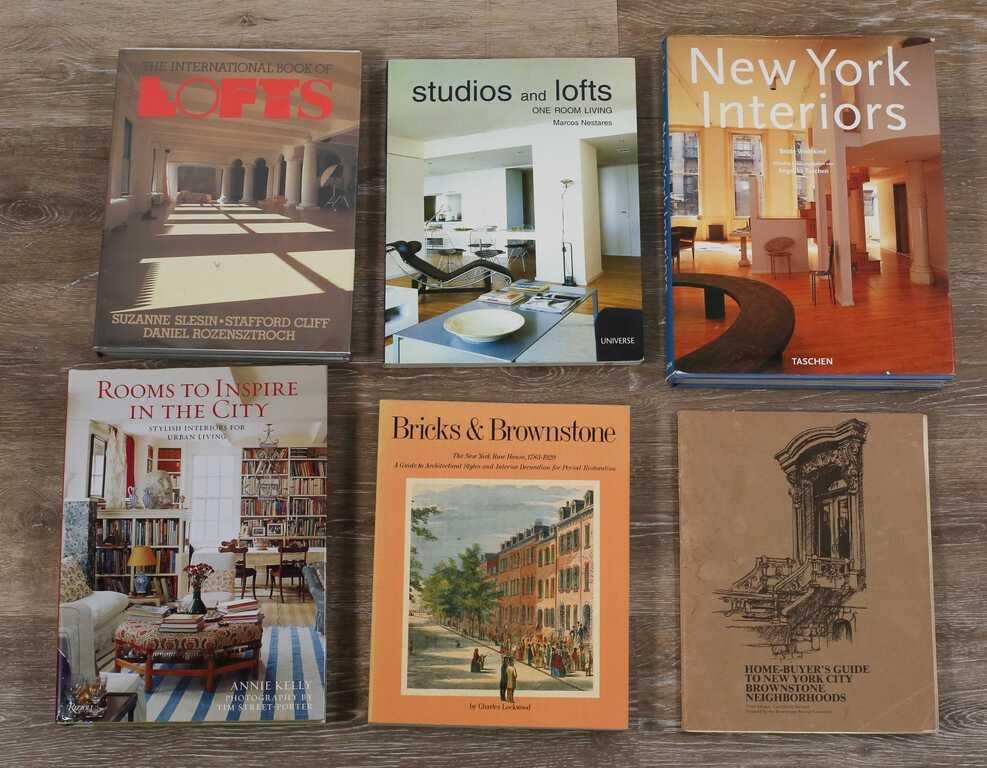 6 BOOKS ON NEW YORK CITY