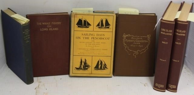 6 BOUND BOOKS RELATED TO HISTORY OF