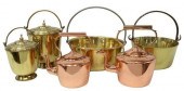 (6)  BRASS & COPPER KITCHENWAR