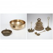 (6) BUDDHIST CEREMONIAL METALW