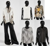 6 BURBERRY GARMENTS, INCL. MAG