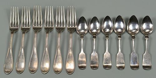 6 CALHOUN NASHVILLE SPOONS PLUS 6