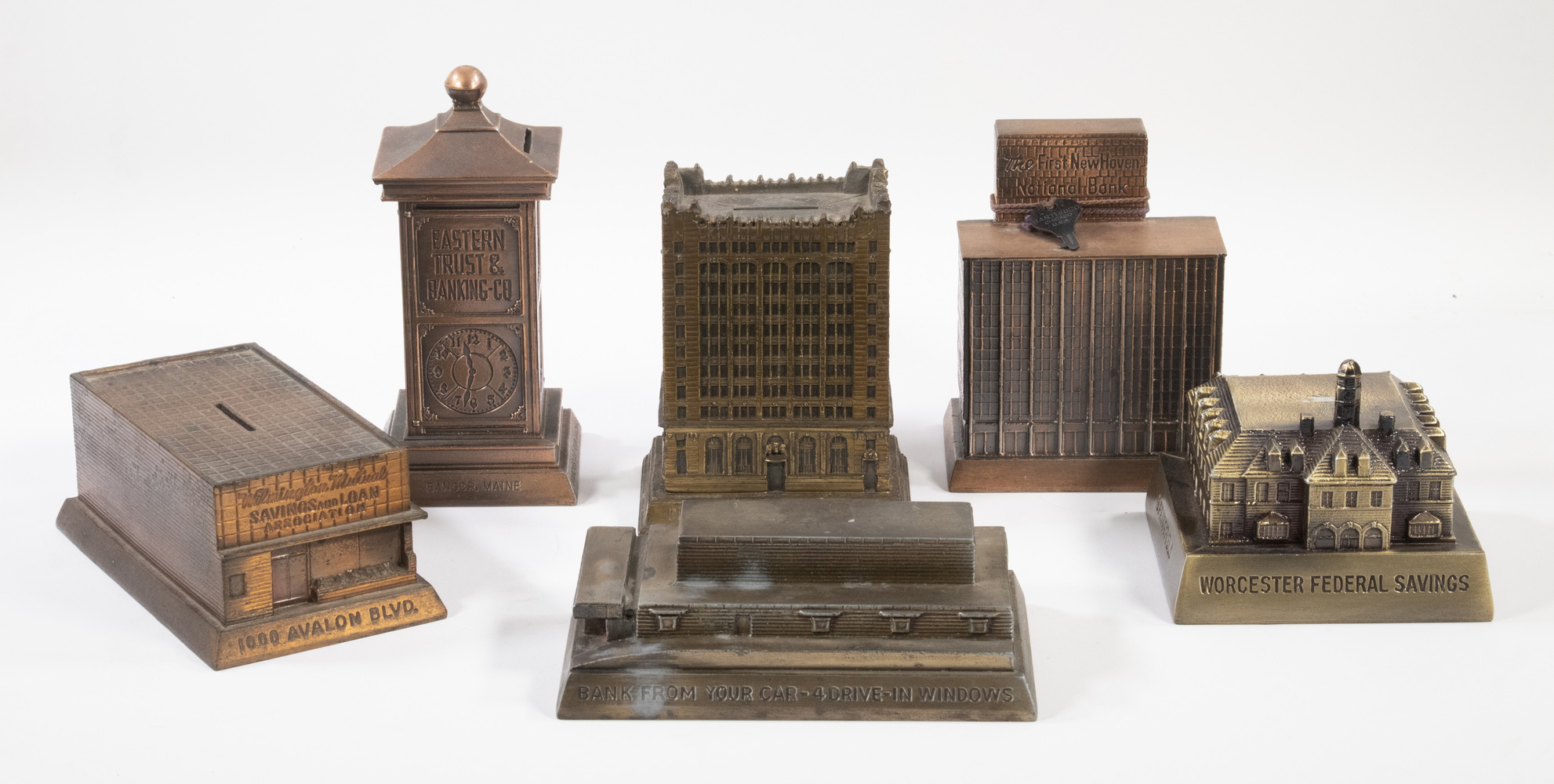 (6) CAST METAL BUILDING FORM