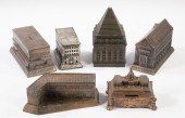 (6) CAST METAL BUILDING FORM S
