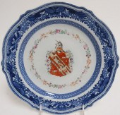 6 CHINESE EXPORT ARMORIAL PLAT