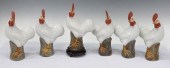 (6) CHINESE GLAZED PORCELAIN W
