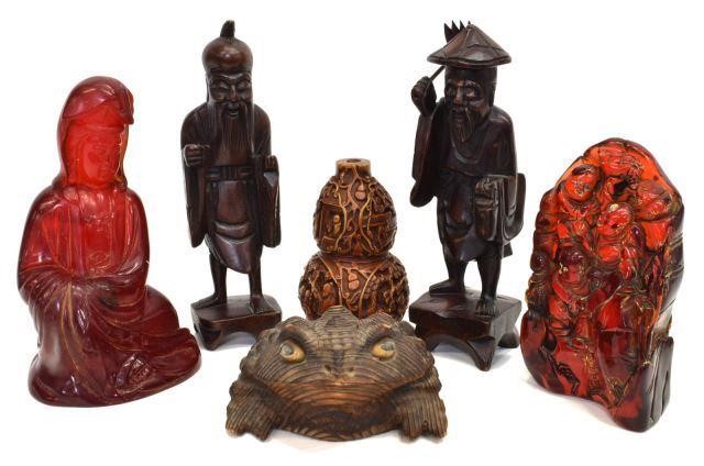 (6) CHINESE & JAPANESE DECORATIVE