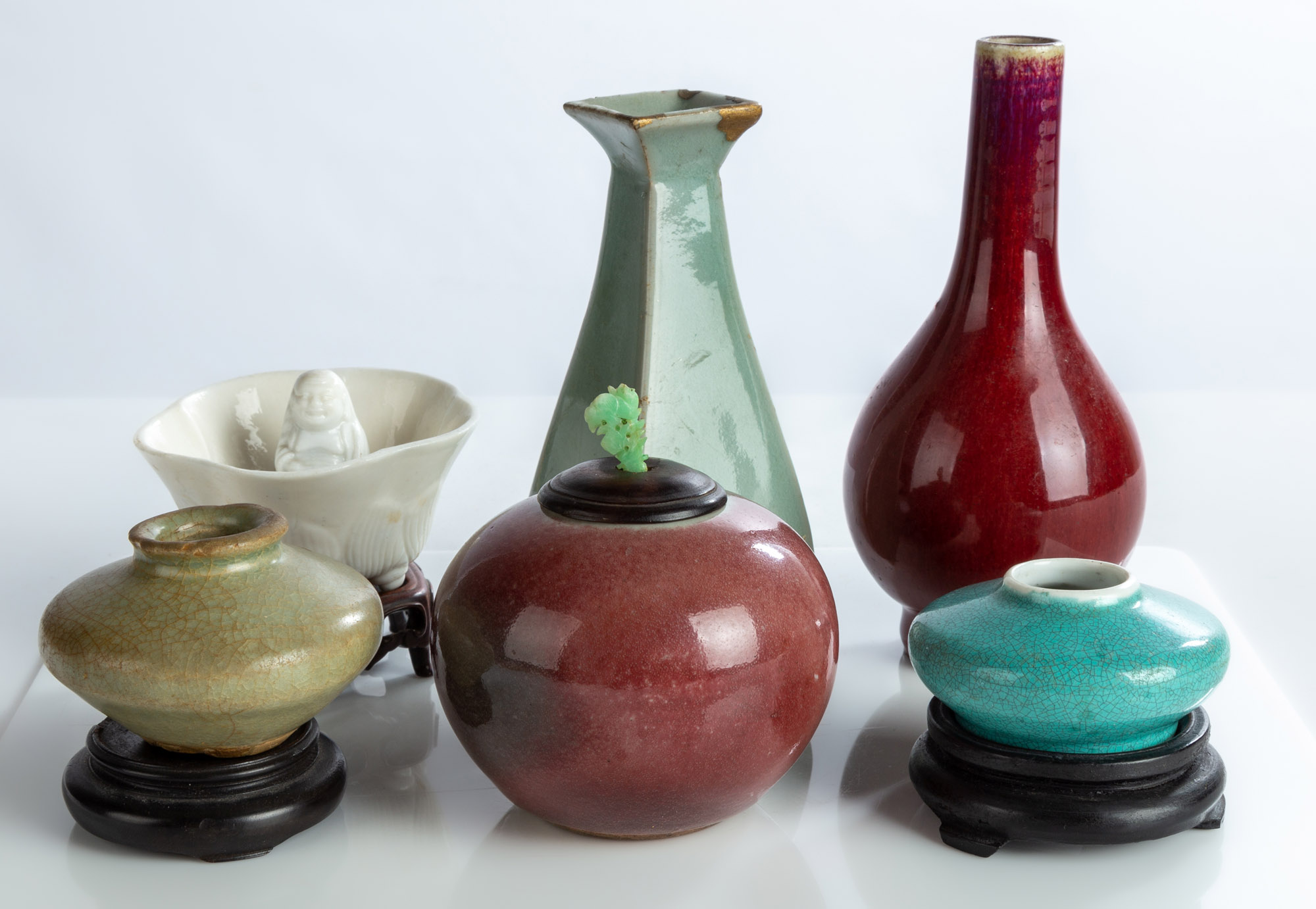 (6) CHINESE PORCELAIN AND