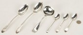6 COIN SILVER ITEMS, INCL. 18T