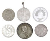 (6) COINS &AMP; MEDALS, 3 SILV