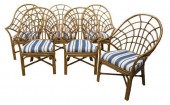 (6) CONTEMPORARY BAMBOO FRAME