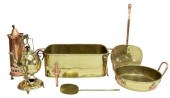(6) COPPER & BRASS KITCHEN & H