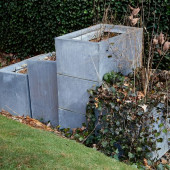 (6) CUSTOM MODERNIST ZINC PLAN