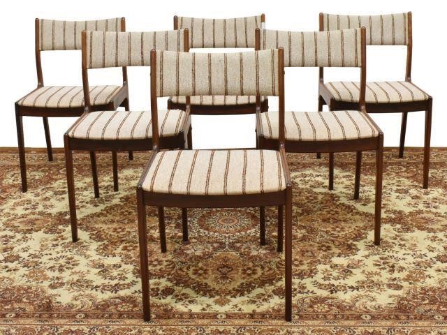 (6) DANISH MID-CENTURY MODERN