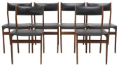 (6) DANISH MID-CENTURY MODERN