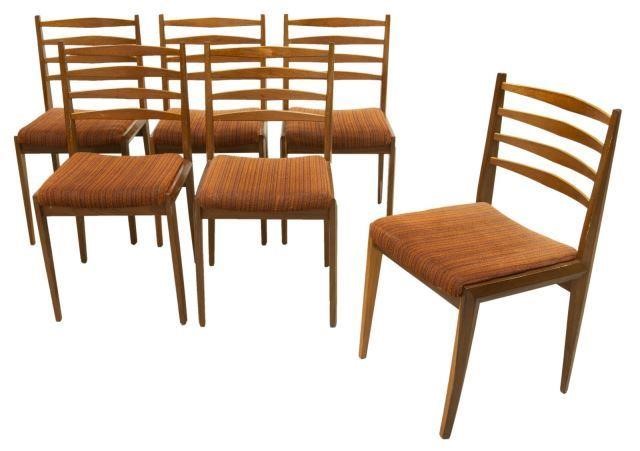 (6) DANISH MID-CENTURY MODERN