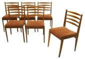 (6) DANISH MID-CENTURY MODERN