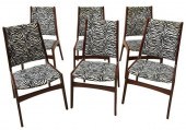 (6) DANISH MID-CENTURY MODERN
