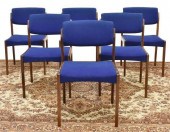 (6) DANISH MID-CENTURY ROSEWOO