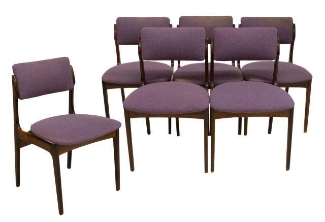(6) DANISH MID-CENTURY ROSEWOOD