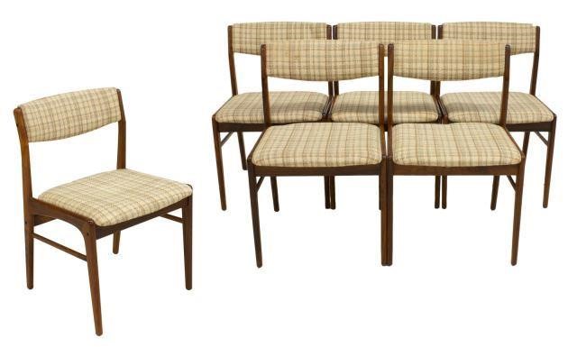 (6) DANISH MID-CENTURY ROSEWOOD