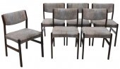 (6) DANISH MID-CENTURY ROSEWOO