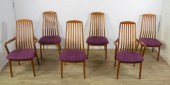 6 DANISH MODERN DINING CHAIRS