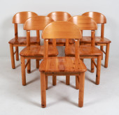 (6) DAUMILLER STYLE PINE DININ