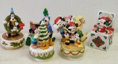 6 DISNEY SCHMID HOLIDAY MICKEY