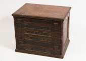 6 DRAWER J & P COATS SPOOL CHE
