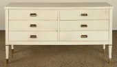 6 DRAWER PARCHMENT DRESSER JAC