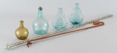 6 EARLY AMERICAN GLASS ITEMS1s