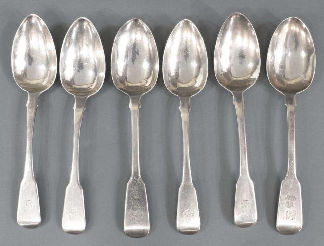 (6) ENGLISH GEORGIAN STERLING