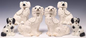 (6) ENGLISH STAFFORDSHIRE MANT
