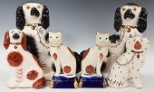 6) ENGLISH STAFFORDSHIRE & OTH
