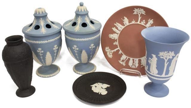 (6) ENGLISH WEDGWOOD, ADAMS &