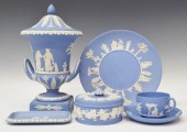 (6) ENGLISH WEDGWOOD BLUE JASP