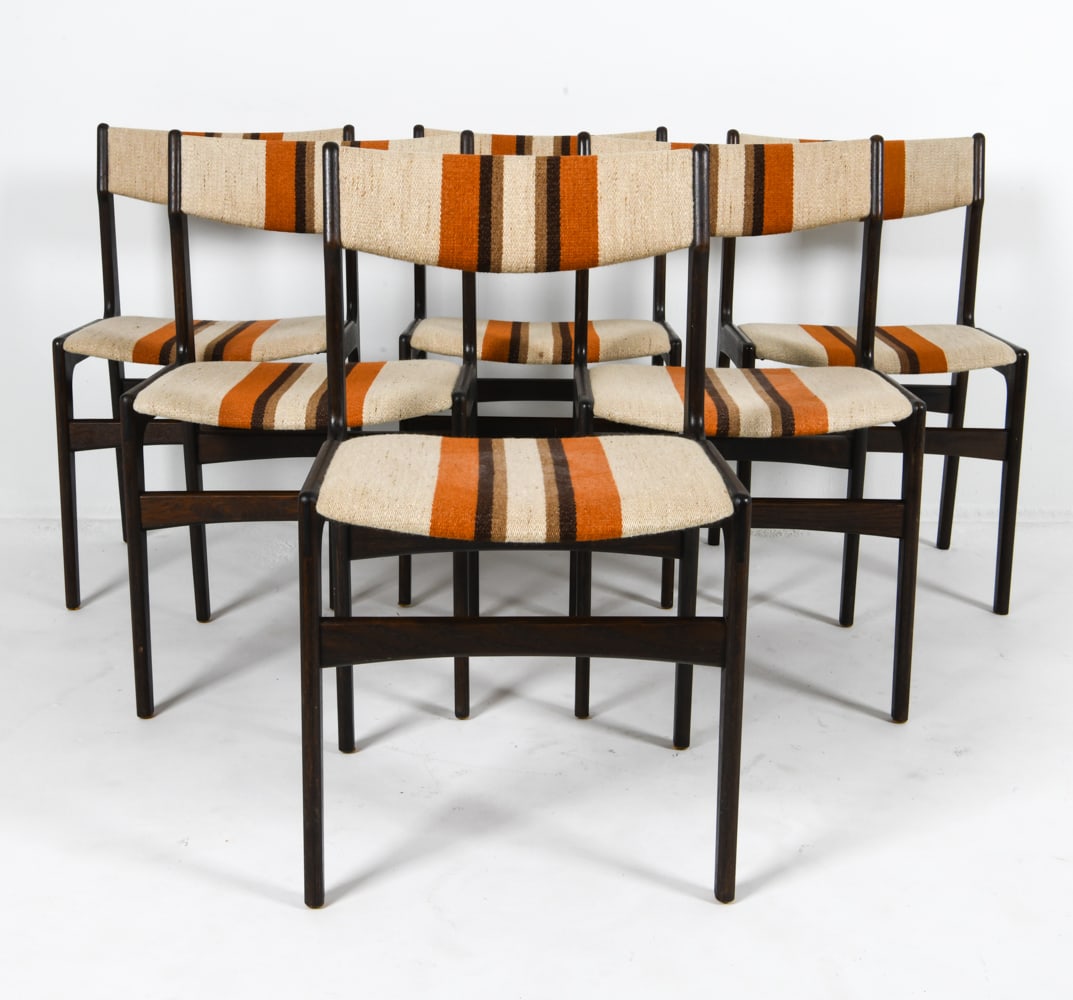 (6) ERIK BUCH DANISH OAK DINING