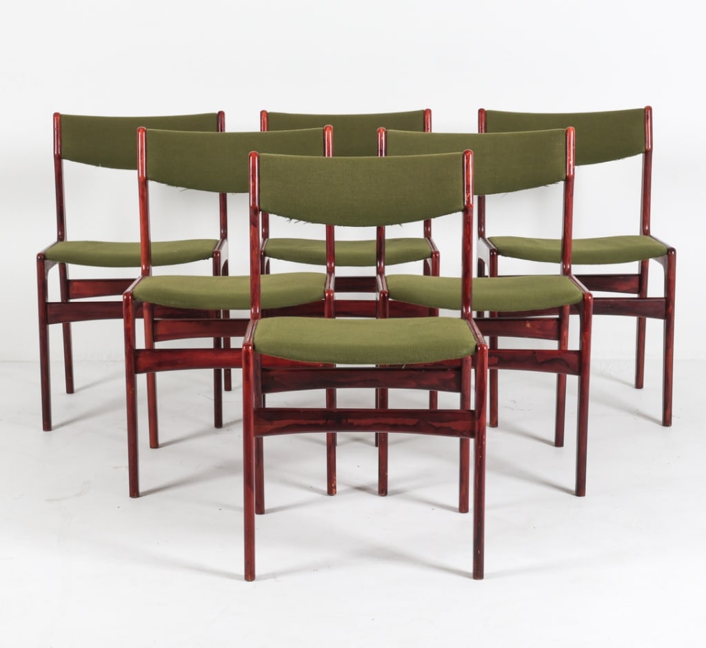 (6) ERIK BUCH 'MODEL 49' TEAK