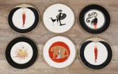 6 ERTE PORCELAIN PLATES6 Erte