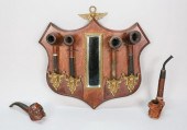 6 ESTATE PIPES AND PIPE DISPLA