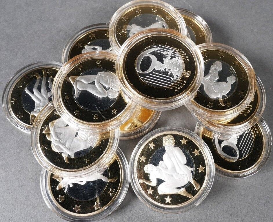 6 EUROS, INAPPROPRIATE COIN