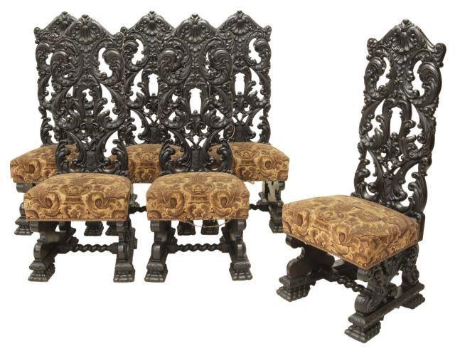 6) FINE SPANISH BAROQUE STYLE