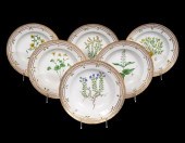 6 FLORA DANICA DEEP PLATES #20