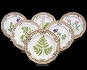 6 FLORA DANICA OPEN WORK PLATE