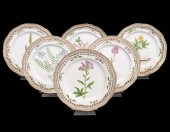 6 FLORA DANICA OPEN WORK PLATE
