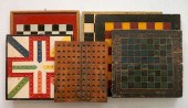 6 FOLK ART GAME BOARDS6 Folk a