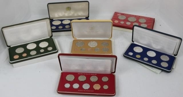 6 FRANKLIN MINT FOREIGN PROOF