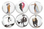 (6) Franklin Mint House of Ert